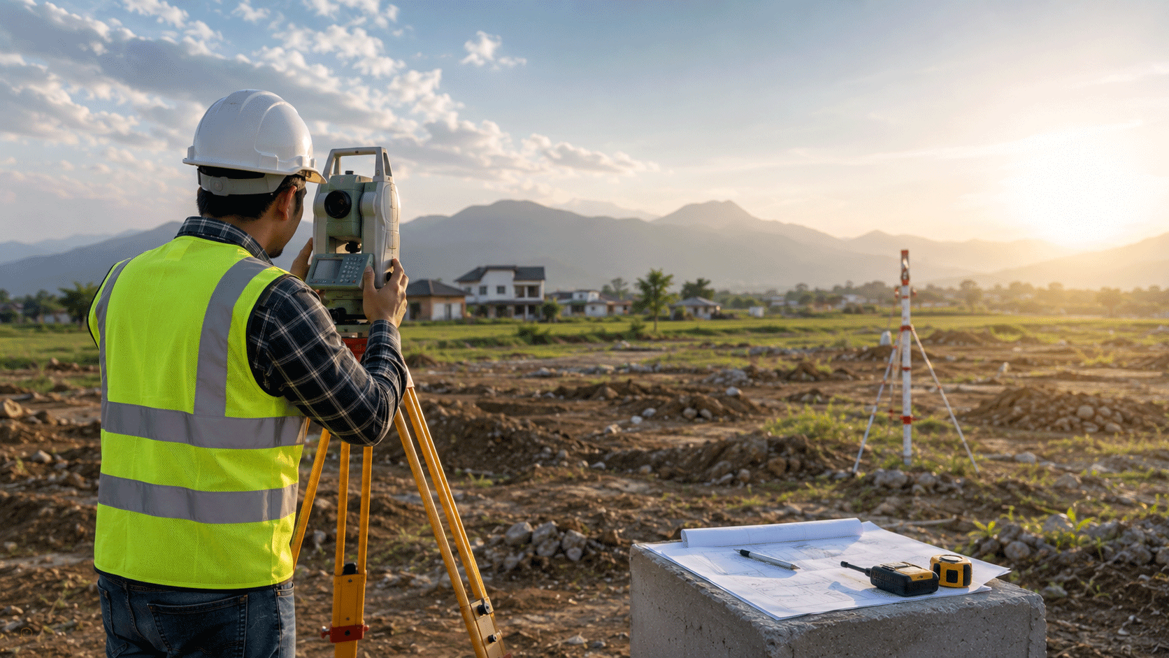 Site analysis with site conditions and spatial understanding