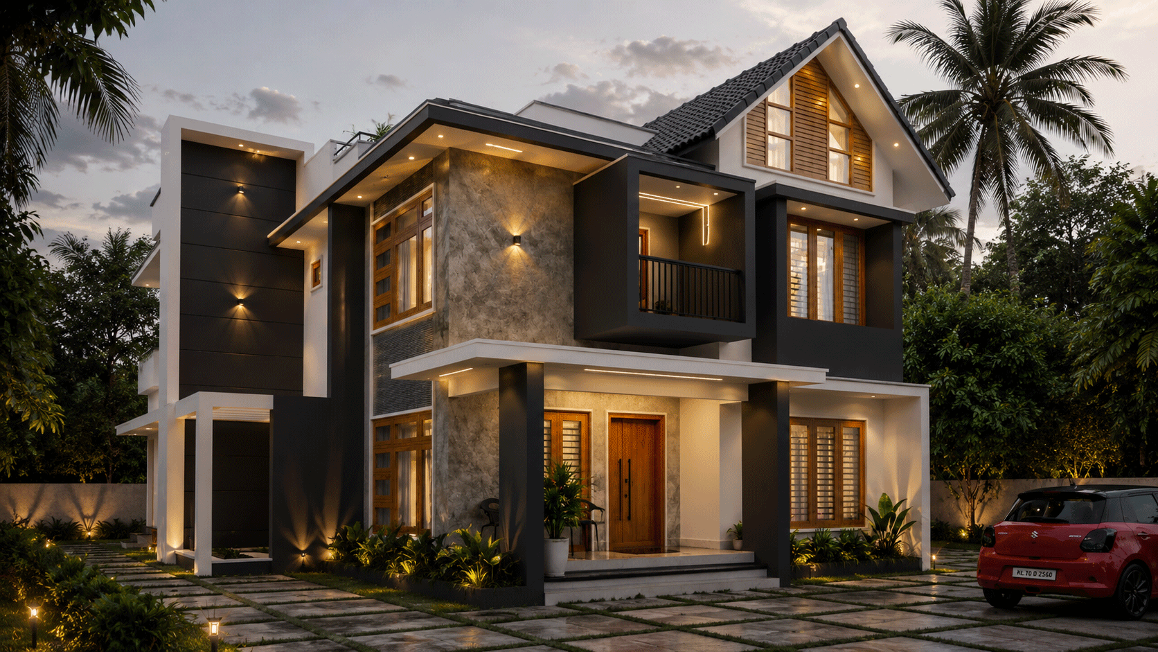 Exterior texture and tone study